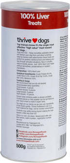 Thrive ProReward MAXI Dog Treats 100% Liver 500g x 1