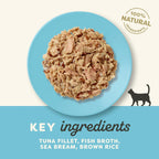 Applaws Cat Pouch Tuna Fillet & Sea Bream 70g x 12