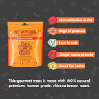Pet Munchies Dog Treats Chicken Strips 320g x 3
