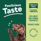 Natures Menu Meaty Treats for Adult Dogs with Chicken - 12 x 50g