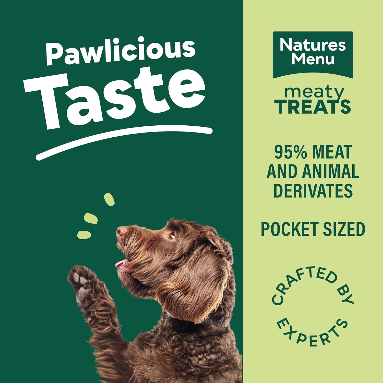 Natures Menu Meaty Treats for Adult Dogs with Beef - 12 x 50g