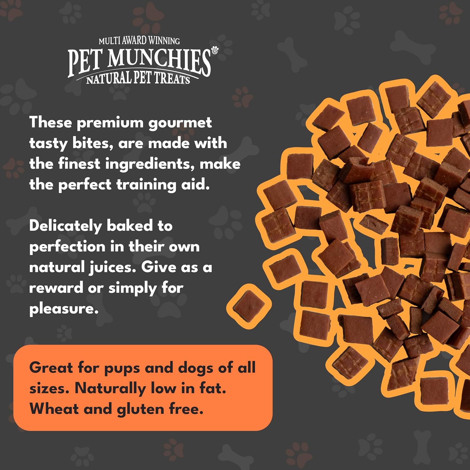 Pet Munchies Dog Training Treats Venison 50g x 8
