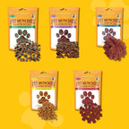 Pet Munchies Dog Training Treats – 10 Packs - 2 Each of 5 Flavours (Chicken, Chicken & Liver, Sushi, Duck, Venison)