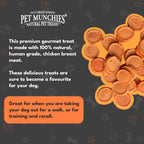 Pet Munchies Dog Treats Chicken Chips 100g x 8