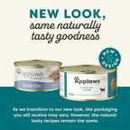 Applaws 100% Natural Wet Cat Food, Ocean Fish In Broth, 156g Tin (Pack of 24)