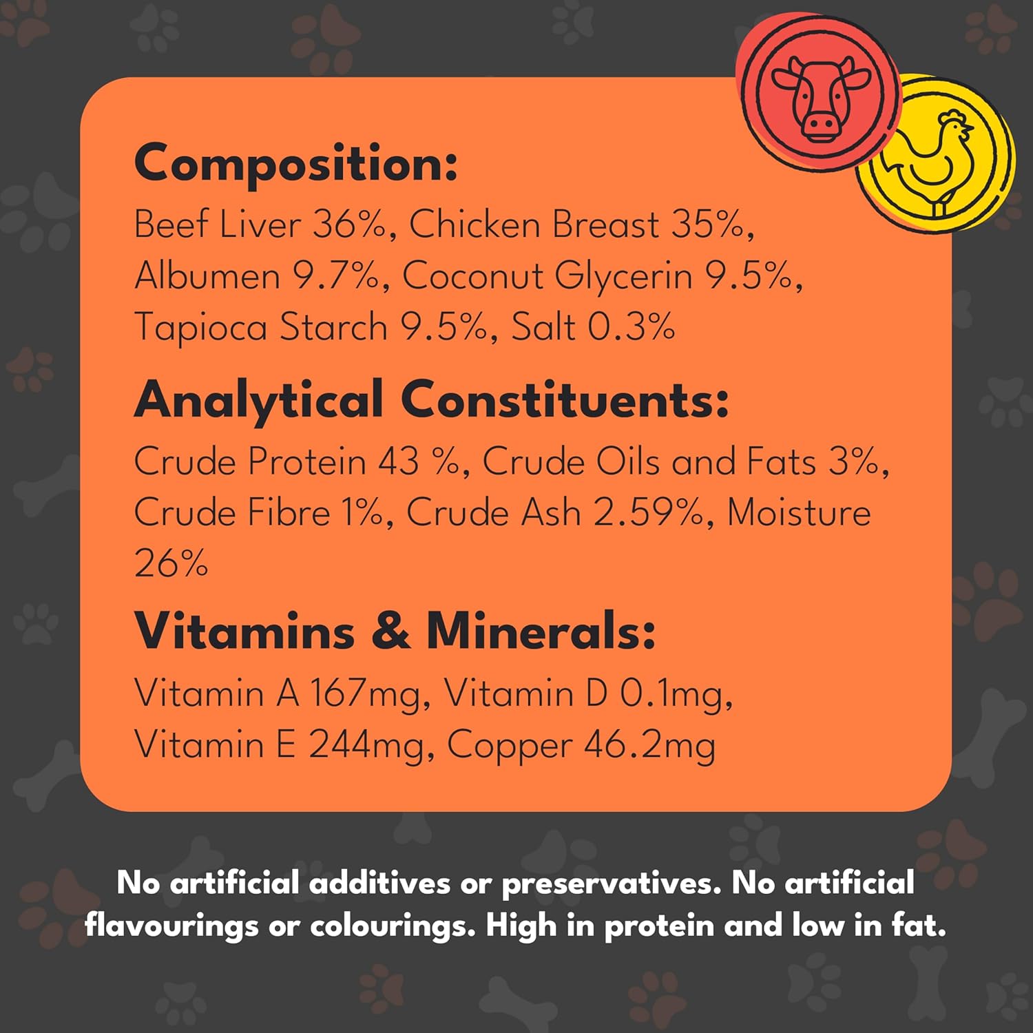 Pet Munchies Dog Training Treats Liver & Chicken 50g x 8