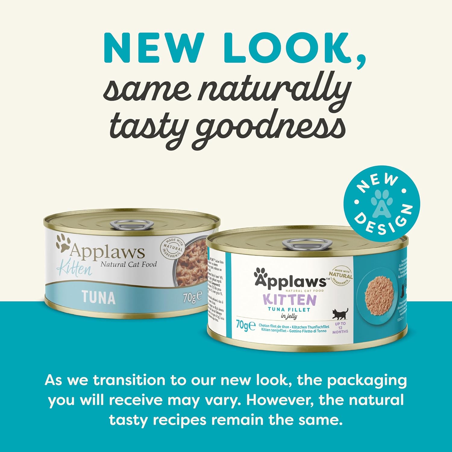 Applaws Kitten Can Tuna 70g x 24