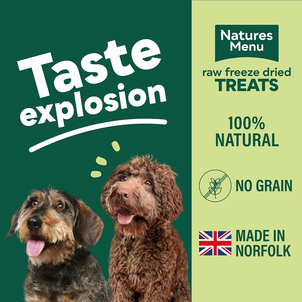 Natures Menu Raw Freeze Dried Treats - Chicken - 20 x 15g
