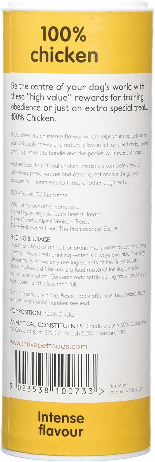 Thrive Dog ProReward CHICKEN TREATS 60g x 1