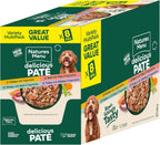Natures Menu - Wet Dog Food - Multipack Pouches for Adult Dogs - Mixed Variety - 8 x 300g