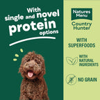 Natures Menu Country Hunter Dog Food Can Beef with Superfoods (6 x 600g)