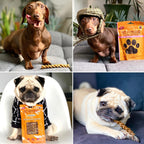 Pet Munchies Sushi Dog Training Treats, Oven Baked Tasty Bites with Natural Real Meat, Low in Fat 50g (Pack of 8)