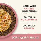 Applaws 100% Natural Wet Dog Food Tins, Chicken Breast with Ham and Vegetable in Broth, 156g (Pack of 12)
