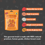 Pet Munchies Dog Treats Chicken Strips 90g x 8