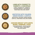 Applaws Natural Wet Dog Food Pouch, Grain Free Mixed Selection in Gravy 6 x 85g Pouches