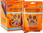 Pet Munchies Dog Treats Wild Salmon & Sweet Potato Dental Sticks 90g x 8