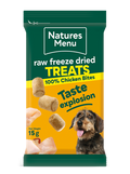 Natures Menu Freeze Dried Chicken Bites 20 x 15g