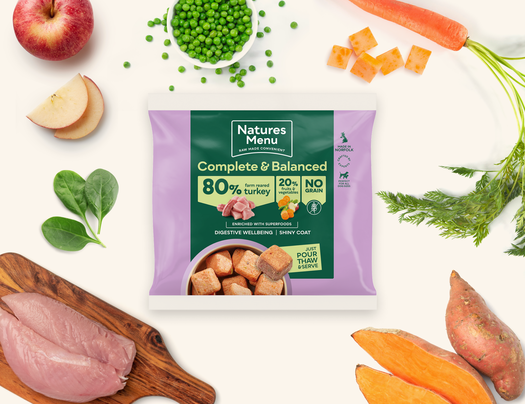 Natures Menu 80/20 Complete and Balanced Turkey 1kg