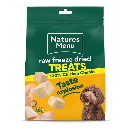 Natures Menu Freeze Dried Chicken Chunks 7 x 40g