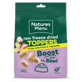 Natures Menu Raw Freeze Dried Turkey Toppers with Fruits & Veg 7 x 40g