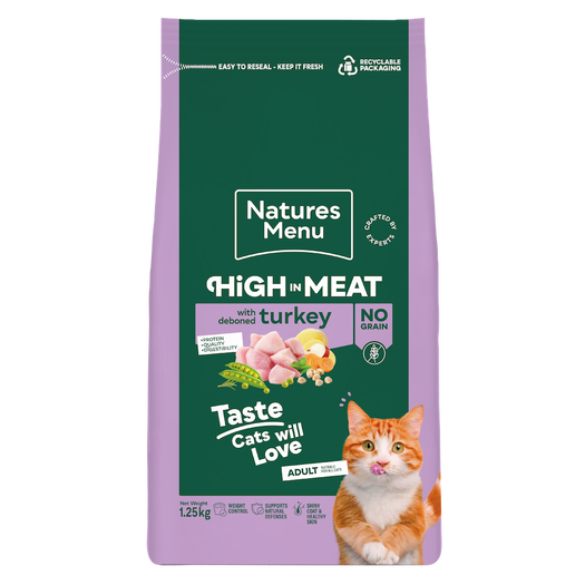 NM Cat High in Meat Turkey 1.25kg (4 x 1.25kg)