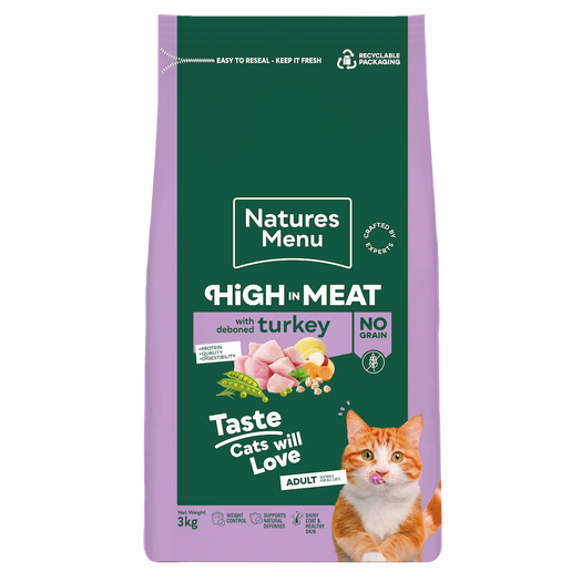 NM Cat High in Meat Turkey 3kg (3 x 3kg)