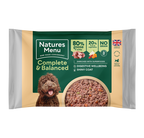 Natures Menu Goose & Turkey Raw Dog Food Block Adult Complete Meal 12 x 500g