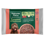 Natures Menu Complete & Balanced Beef Raw Dog Food 12 x 500g
