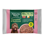 Natures Menu Complete 80% Venison Raw Dog Food Block 12 x 500g