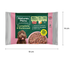 Natures Menu Complete 80% Venison Raw Dog Food Block 12 x 500g
