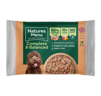 Natures Menu 80% Salmon & Chicken Dog Food Block 12 x 500g