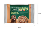 Natures Menu 80% Salmon & Chicken Dog Food Block 12 x 500g