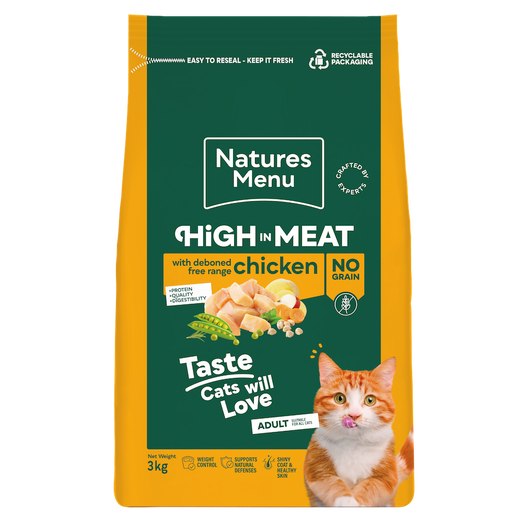 NM Cat High in Meat Chicken 3kg (3 x 3kg)