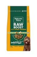 Natures Menu Raw Boost Dog Food Fresh Chicken 4 x 1.5kg