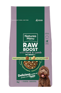 Natures Menu Raw Boost Pork & Lamb Grain-Free Dog Food 3 x 3kg