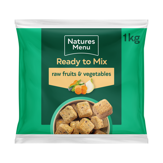 Natures Menu Raw Fruits & Veg Nuggets 1kg