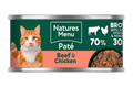 Natures Menu Cat Beef & Chicken Can (18 x 85g)