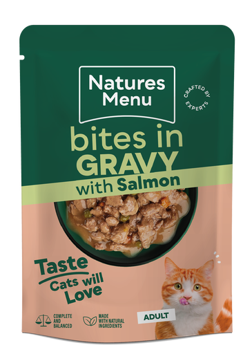 NM Bites in Gravy Salmon (22 x 85g)