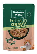 NM Bites in Gravy Salmon (22 x 85g)