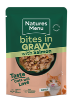 NM Bites in Gravy Salmon (22 x 85g)