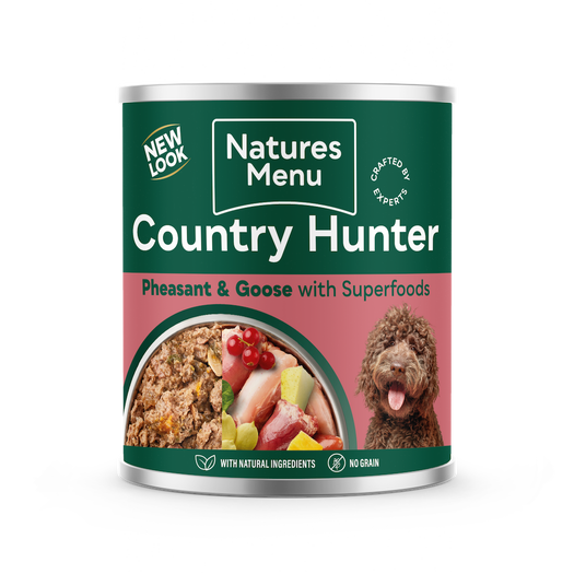 Natures Menu Country Hunter Pheasant & Goose with Superfoods 6 x 600g
