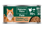 Natures Menu Cat Chicken, Salmon & Tuna Can (18 x 85g)