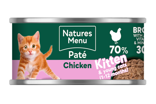 Natures Menu Kitten Chicken Can (18 x 85g)