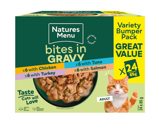 NM Bites in Gravy Multipack (24 x 85g)