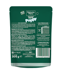 Natures Menu Puppy Chicken with Lamb Pouch 8 x 300g