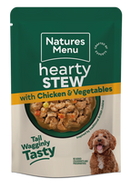 Natures Menu Hearty Chicken & Vegetable Dog Stew Pouch 8 x 100g