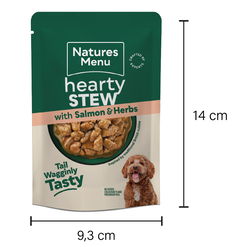 Natures Menu Pouch - Stews Multipack - Salmon 8 x 100g
