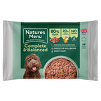 Natures Menu 80% Duck Complete & Balanced Raw Frozen Dog Food 12 x 500g