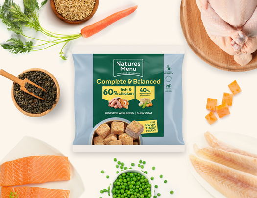 Natures Menu 60/40 Complete and Balanced Fish & Chicken 1 x 1kg