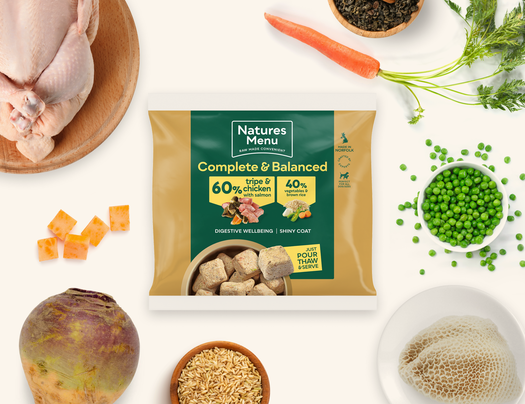 Natures Menu 60/40 Complete and Balanced Tripe & Chicken 1 x 1kg
